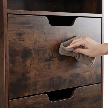 Взуттєва шафа Relaxdays з відкидною дверцями та відкритою полицею