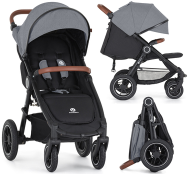 Дитячий прогулянковий візок Petite&Mars Street 2 Air Oak Ultimate Grey