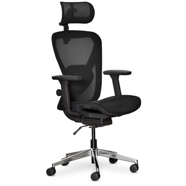 Крісло Mealux Q1 Air Black (арт. HF-Q1 M/B)