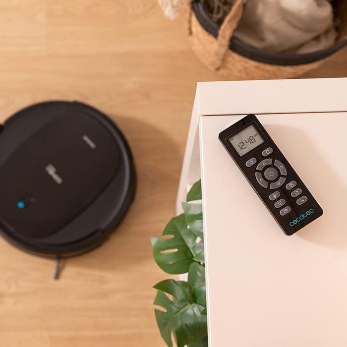 Пылесос робот Cecotec Conga Perfect & Clean Connected Titanium, 2100 Па, 160 хв, 10 режимів, Jalisco, Чорний