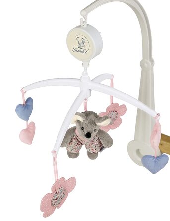 Мобільний ослик Еммі із зоряної долини, Батончики, іграшки, мобільні фігурки, вік для немовлят з народження, різнокольорові (миша Мейбл 2020)