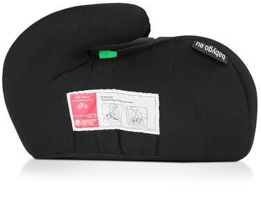 Підвищувач для автокрісла babyGO Sitzerhöhung Booster, I-Size, 125-150 см, чорний