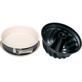 Форма для випічки Zenker Springform Ø 26 см CREME NOIR з антипригарним покриттям, знімний бортик, для пирогів та тортів