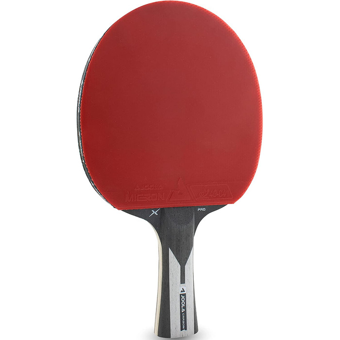 Ракетки для настільного тенісу JOOLA Carbon Pro схвалені ITTF професійні ракетки для настільного тенісу для змагань (Carbon X Pro, комплект з 12 кульок для настільного тенісу)
