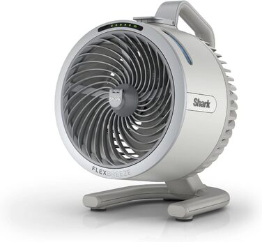 Вентилятор Shark FlexBreeze HydroGo Starker з функцією розпилення, охолодження для дому та вулиці, тихий та довговічний, з підключенням та без, компактний та легкий, потік повітря до 20 м, модель FA050EUDV