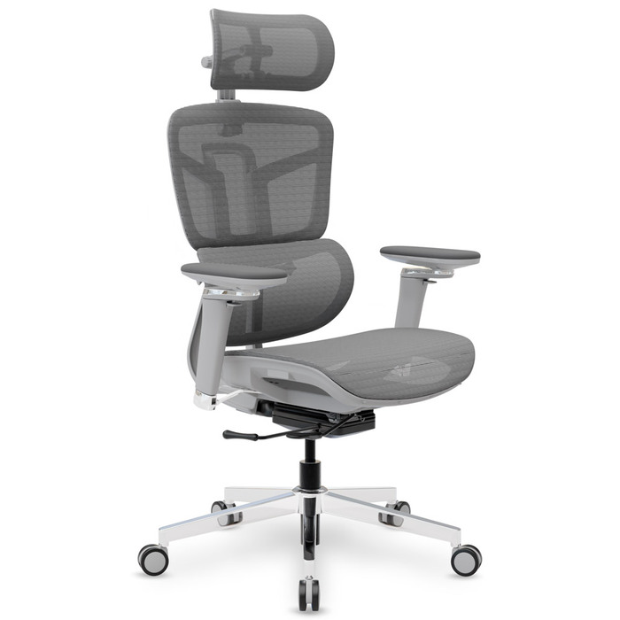 Крісло Mealux S4 Air Grey (арт. HF-S4 M/G)