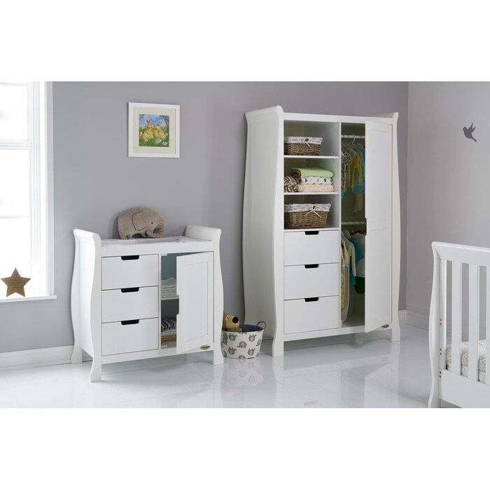 Комод для пеленання Obaby Stamford, білий, 1 шт.