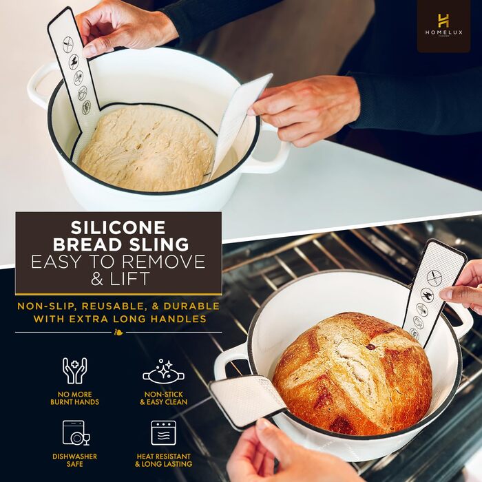 Набір для закваски HOMELUX THEORY: 14 предметів для випікання хліба та закваски (жовтий)