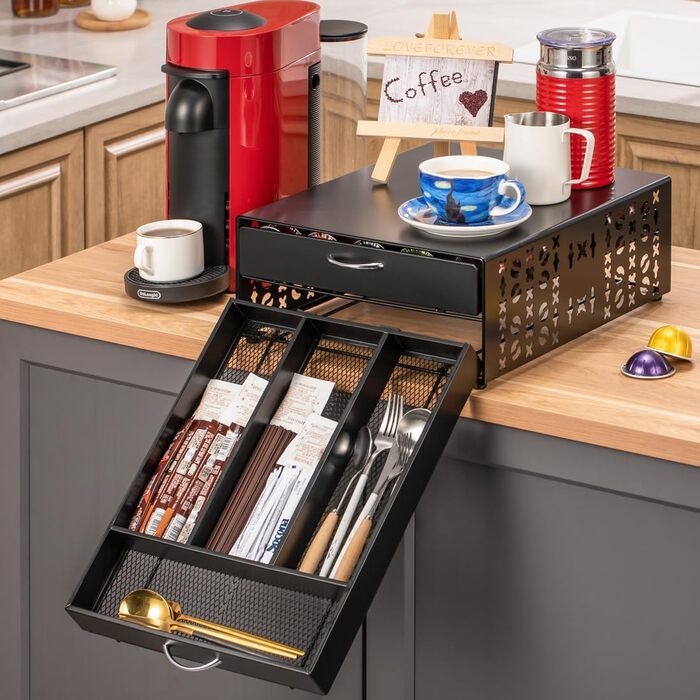 Тримач для капсул Vertuo, аксесуар для кави, органайзер для капсул Nespresso, велика місткість, підходить для всіх розмірів, кавостанція для кав'ярні