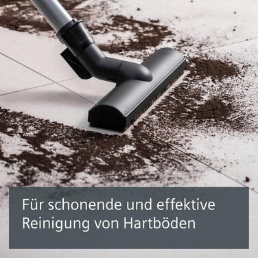 Пылесос Siemens Staubsauger synchropower VS06A212 с мешком: для паркета, коврів, плитки, з фільтром гігієни, чорний, 600 Вт