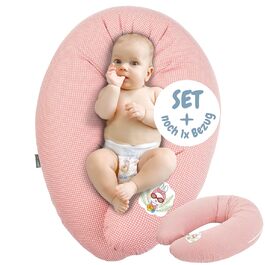 Набір подушок для годування Sei Design 170x30 додатковий бавовняний чохол для пологів Подушка для вагітних Бічна подушка для сну Комфортна подушка для дорослих, бампер Baby ергономічний