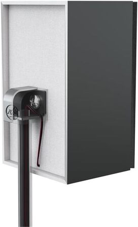 Підставка для ноутбука AVF_1 з металевим каркасом, чорного кольору