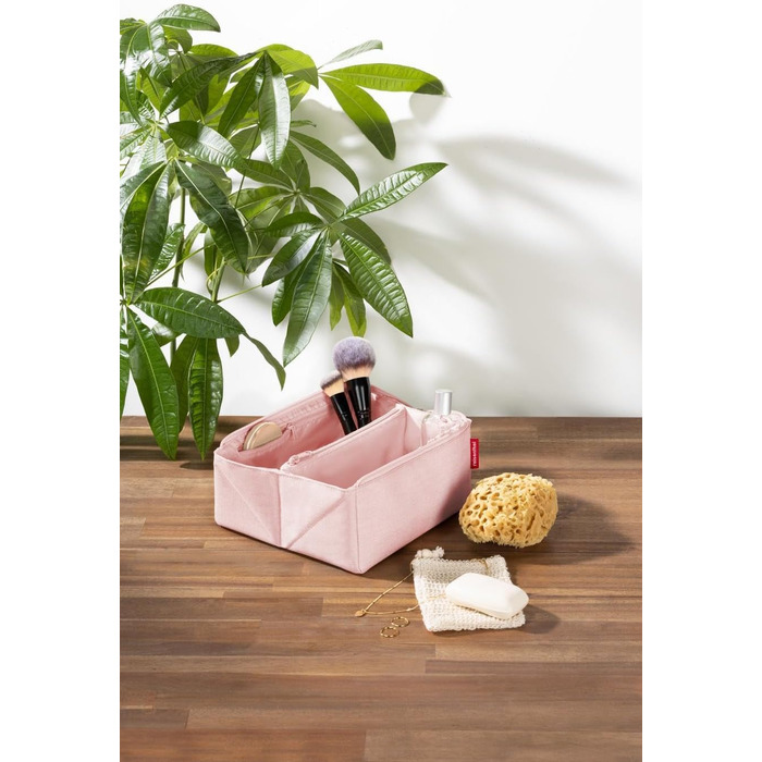 Сумка-органайзер Reisenthel Fold Case Boxy Cosmetic Case - Косметичка для подорожей з великим об'ємом. 2 кишені всередині для організації (Twist Blush)
