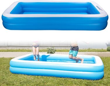 Басейн Speeron Джамбо, надувний басейн, (гігантський дитячий басейн, дитячий басейн, дитячий басейн надувний) (305 x 183 x 51 см)
