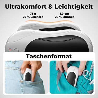 Електричні грілки для рук 2 шт. USB, 6000mAh, 3 режими нагріву, для кемпінгу, відпочинку на природі, офісу