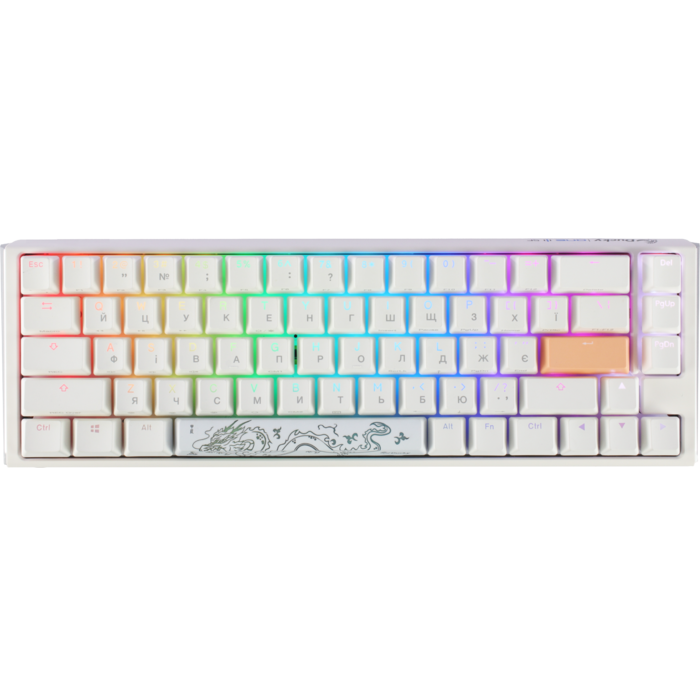 Механічна клавіатура Ducky One 3 SF Cherry MX Brown RGB White UA