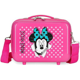 Адаптований б'юті-футляр Disney Minnie Sunny Day рожевий 29x215 cms ABS Neceser Sunny Neceser Fuchsia