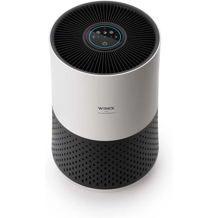 Повітряочисник WINIX ZERO Compact для алергіків з HEPA-фільтром проти алергенів, пилу, пилку, шерсті тварин, для курців, з індикатором якості повітря та авторежимом, очищувач повітря CADR 250 м³/год для приміщень до 50 м²