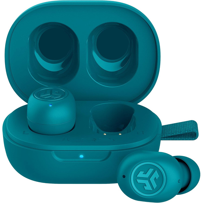 Навушники-вкладиші JLab JBuds Mini True Wireless, 20 годин, звук EQ3, мікрофон (Aqua Teal)