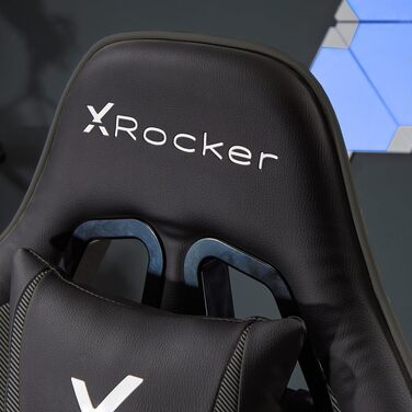 Ігрове крісло XROCKER Junior Carbon чорне