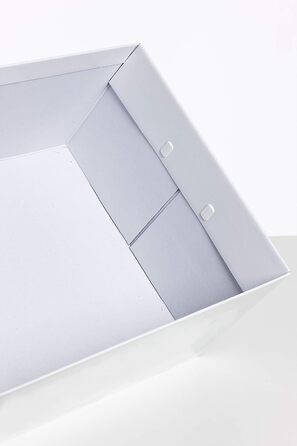 Картонні коробки для зберігання КЕНГУРУ, картонні подарункові коробки з кришками розміром 40x50x25 см, 2 шт. и (1 упаковка) (бежевого кольору)