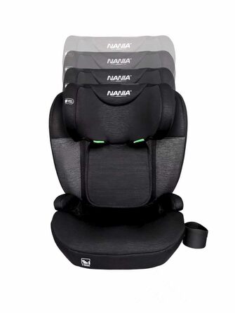 Автокрісло Nania Torino 76-150 см, група 1/2/3 (9-36 кг), 15 місяців - 12 років, 12 положень підголівника, підстаканник