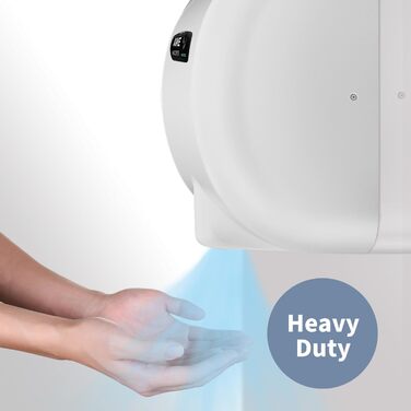 Електричний сушар для рук AIKE AK2800B ECO з сенсором, HEPA-фільтром та з нержавіючої сталі, 10-15 сек сушіння