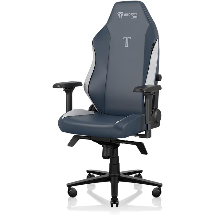 Крісло ігрове Secretlab Titan Evo - чорне, штучна шкіра (X-Large, Royal), регульоване, ергономічне, комфортне, з 4D підлокітниками, магнітичним підголівником та 4-сторонньою підтримкою попереку