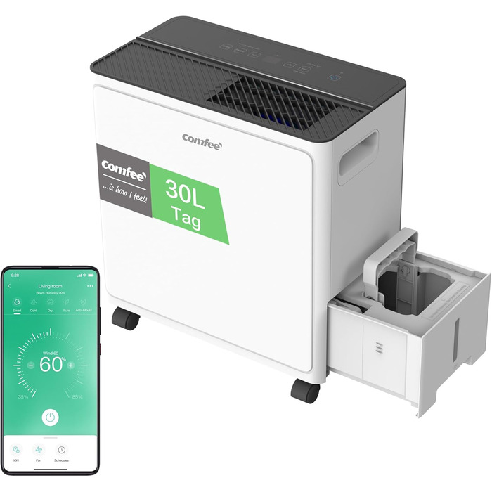 Зволожувач повітря COMFEE CDDOE-12DEN7-QA3(EU) 12L, 20㎡, R290