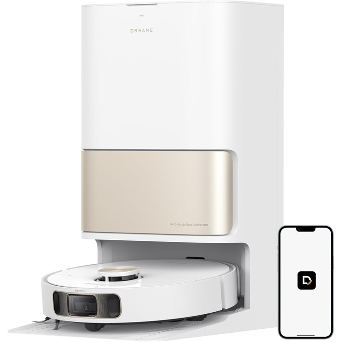 Робот-пилосос Dreame L10s Ultra Gen 2 з функцією миття, технологія RoboSwing™, потужність 10000 Pa Vormax™, режим для тварин, автоматична база, ефективне прибирання килимів
