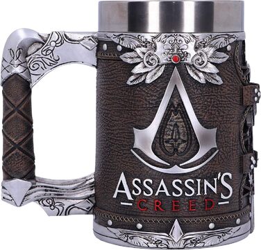 Пивний кухоль  Assassin's Creed Brotherhood Hidden Blade, смола, 15,5 см, коричневий