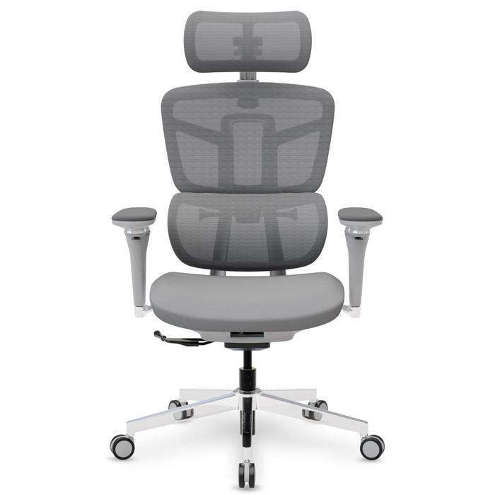 Крісло Mealux S4 Air Fabric Grey (арт. HF-S4 F/G)