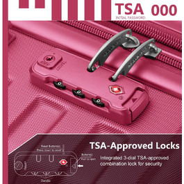 розмір: набір з 6 кофферів