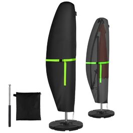 Чохол для парасольки GEMITTO, водонепроникний, 280x30x81/46 см, для парасольки 2-4 м, 420D, захист від вітру та сонця