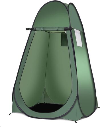 Намет для душу GYMAX Pop Up, 120x120x190 см, для кемпінгу та відпочинку на природі, з сумкою