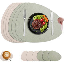 розмір: набір з 6 овалів