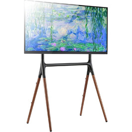Підставка для телевізора TECHLY 107241 для LCD/LED/Plasma 49-70 дюймів, Staffelei, темний горіх