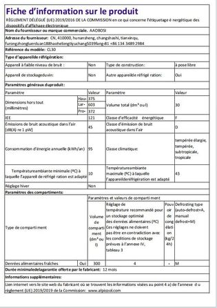 Холодильник автомобільний AAOBOSI 30L з двозонним охолодженням, керуванням через додаток, IPX4, 12V/230V, -20°C до 20°C – для авто, кемпінгу, риболовлі та відпочинку на природі