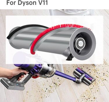 Роликовий щітковий стрижень для бездротової щітки Dyson V6, щітка для чищення головок, роликові деталі для заміни щіток (V11)