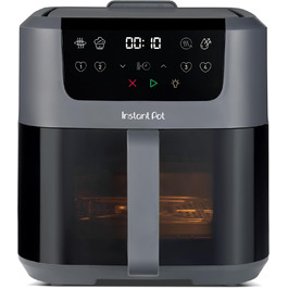 Фритюрниця готує повітрям Instant Pot Vortex Compact Trüffel Grau 5 л з антипригарним покриттям, 4-в-1: смаження, сушка, випікання, підігрів, сімейний розмір