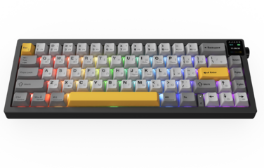 Бездротова механічна клавіатура Ajazz AK650 Flying Fish Switch - Black (AK650-FF-BGY)