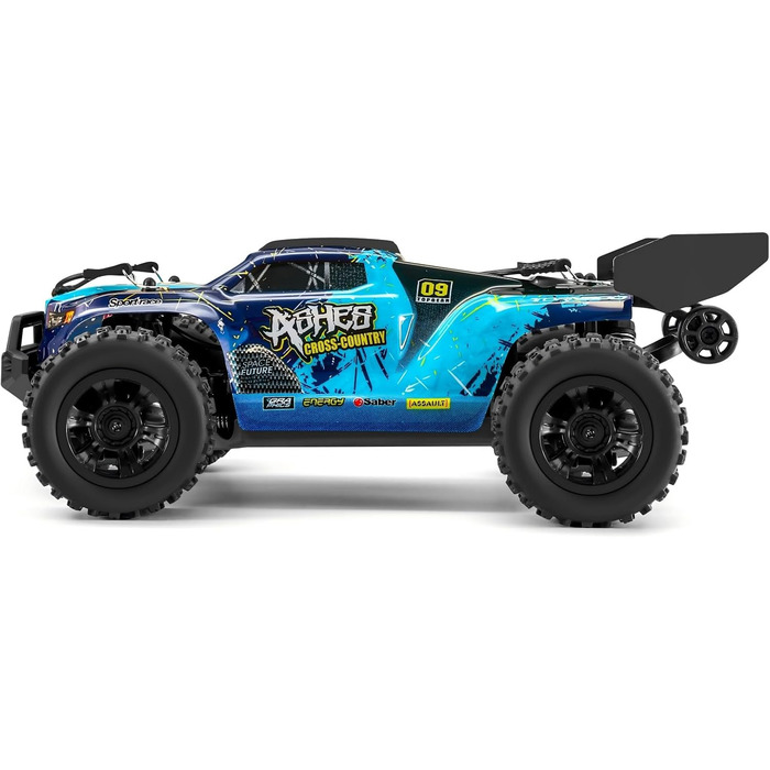 RC Автомобіль YONCHER 18101 1:18 4WD, 40 км/год, для дітей та дорослих, позашляховик, монстр-трак, 2 акумулятори, 70+ хв роботи