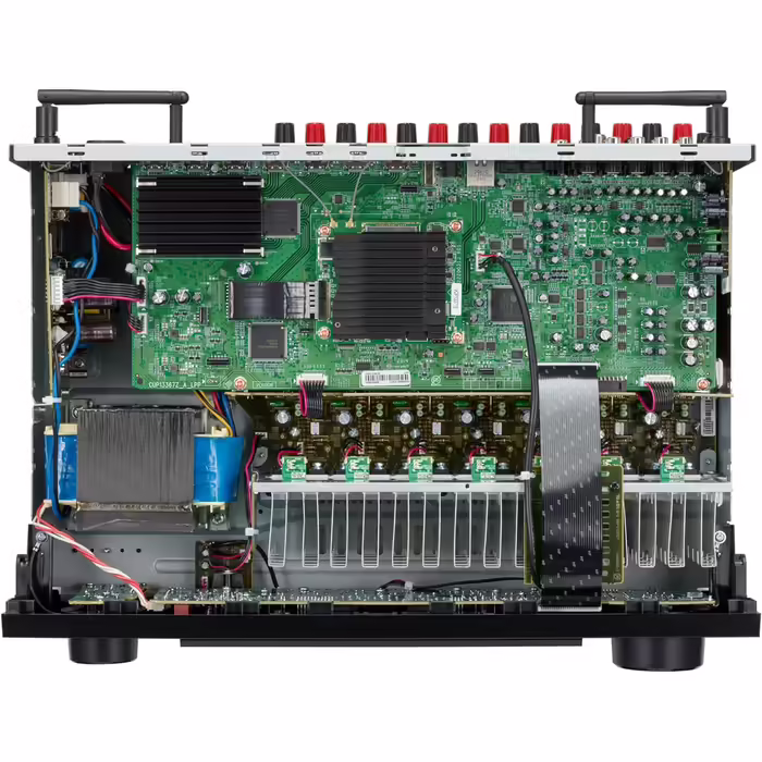 AV-ресівер Denon AVR-X1800H 7.2-канальний, Hi-Fi підсилювач із Dolby Atmos, DTS:X, 8K HDMI, Bluetooth, Wi-Fi, AirPlay 2, HEOS, Alexa, 6 HDMI входів, 1 вихід