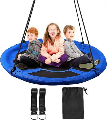 Шоукель REDCAMP Ø 110 см, водостійкий Textilene, для саду та майданчика, блакитний