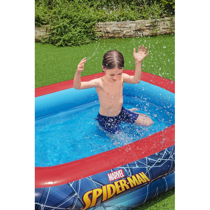 Дитячий надувний басейн Bestway Spider-Man 200x146x48 см