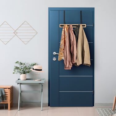 Настінна вішалка Relaxdays з 6 гачками