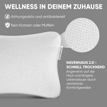 Преміум подушка для ванни XXL рожева | Додаткові подушки для шиї та плечей | Швидковисихаюча, пральна подушка для ванни з 4 великими присосками | Подушка для ванни рожева (маленька, біла)