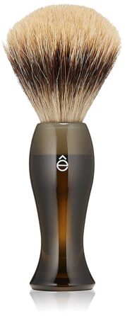 Щітка eShave White Badger Brush (дим)