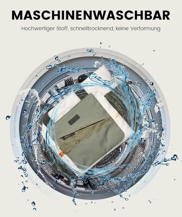 Сумка-шопер LOVEVOOK для жінок: велика, легка, для ноутбука 15,6/17,3 дюймів, робоча/університетська, для роботи, навчання, подорожей (бежево-зелений)