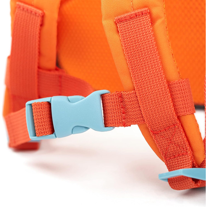 Рюкзак Fox Forest Bags для дівчаток і хлопчиків Дитячий рюкзак рекомендований від 2 років синій/помаранчевий, 23x20x10 см синій/помаранчевий/лисячий, 25053